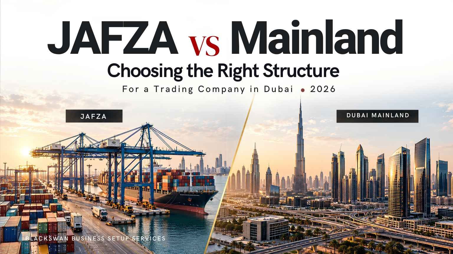 JAFZA vs Mainland